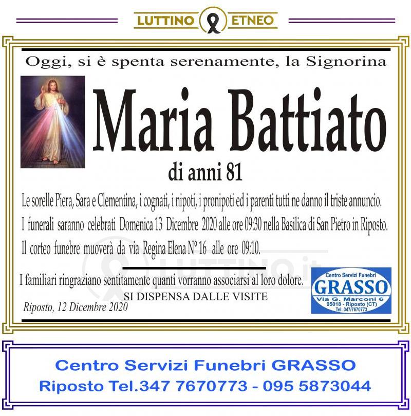 Maria  Battiato